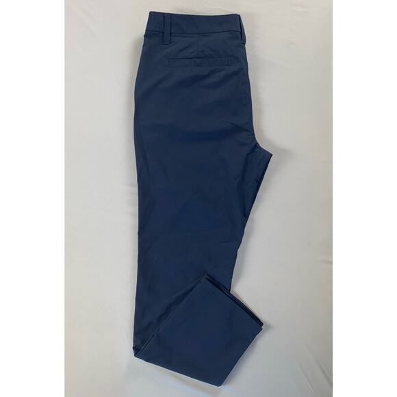 Untuckit 'Chancellor' Flat Front Performance Tech Pants. Navy Blue, Men's 32X30. - Picture 3 of 9